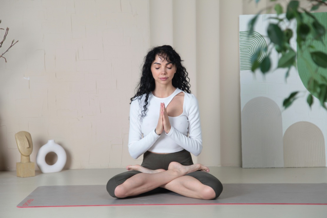 Person in a calm, meditative moment, the mental reset Swedish massage brings
